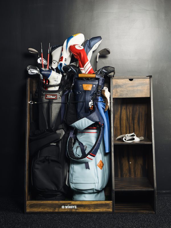 TrackMan golf simulator session at Impact Performance