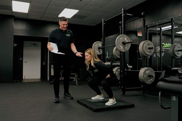 Inside the gym at Impact Performance